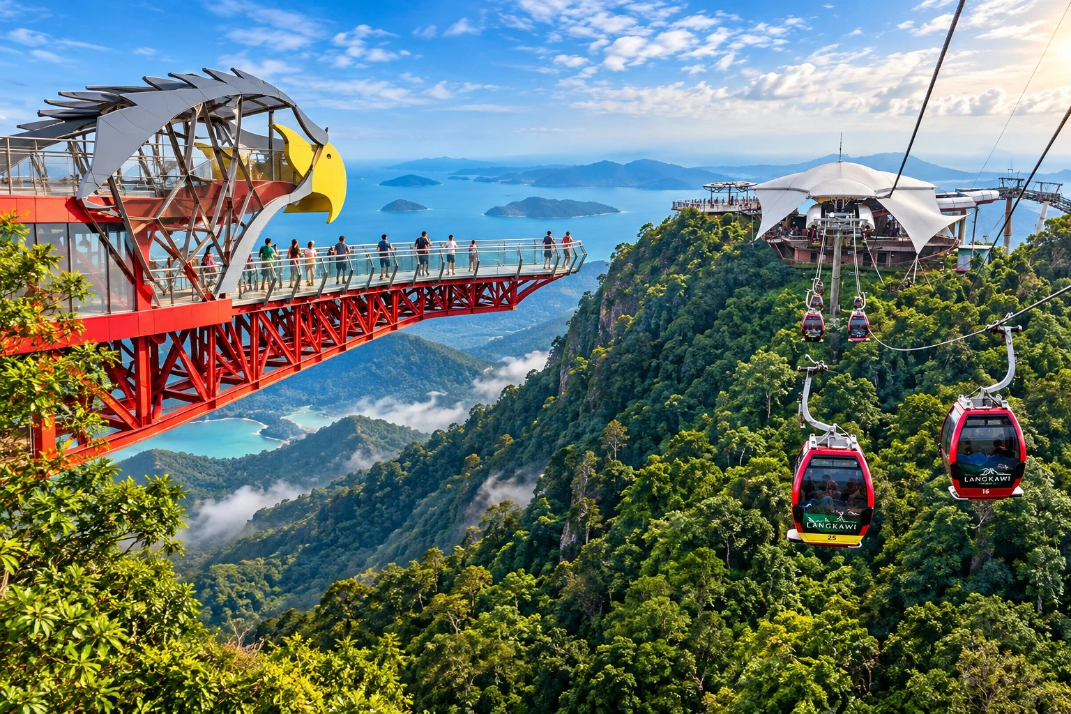 kuala lumpur + langkawi package (4 ★ hotel)
