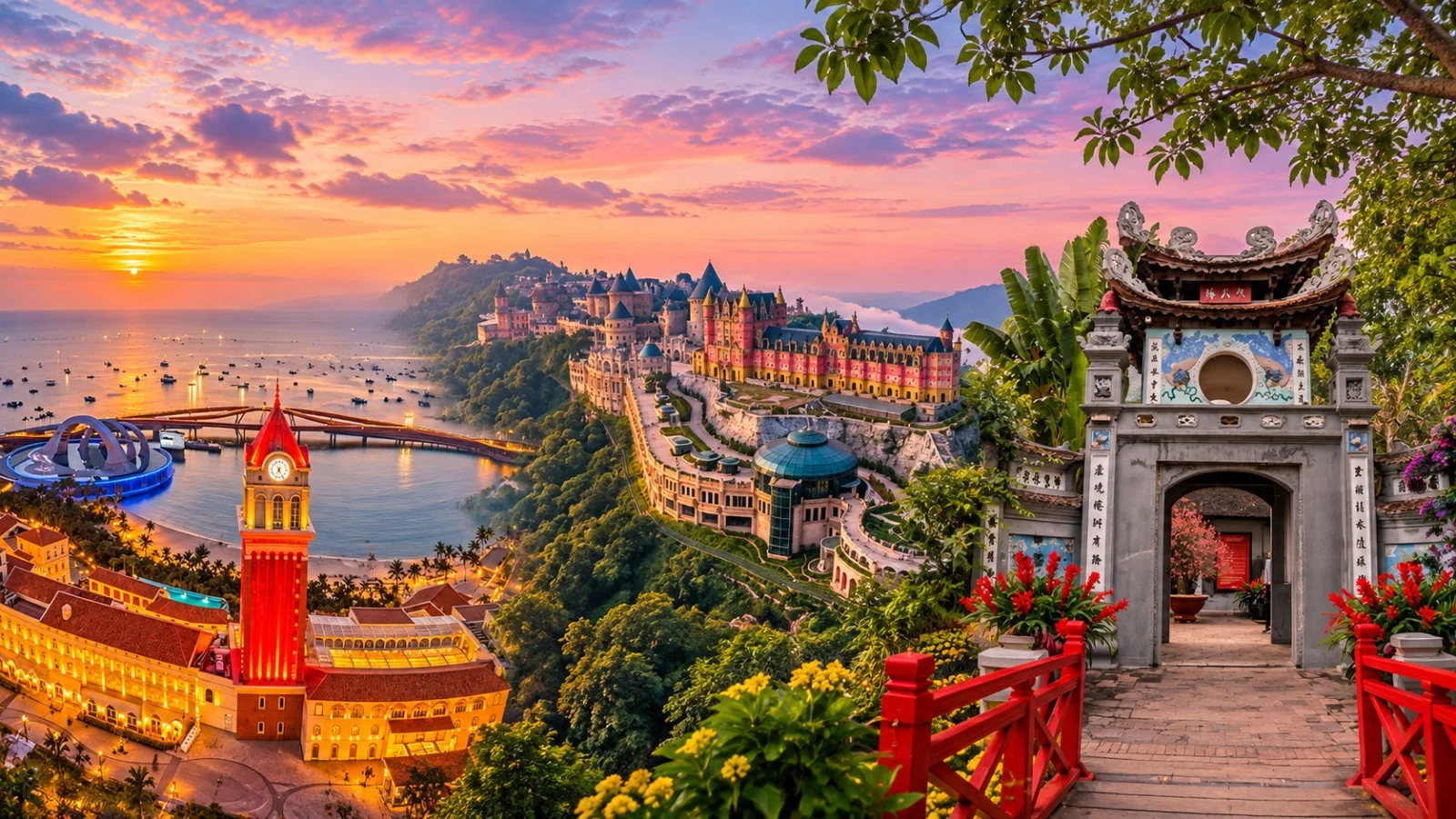 3N Phu Quoc + 3N Danang + 2N Hanoi + 1N Sapa (3 ★ Hotel )
