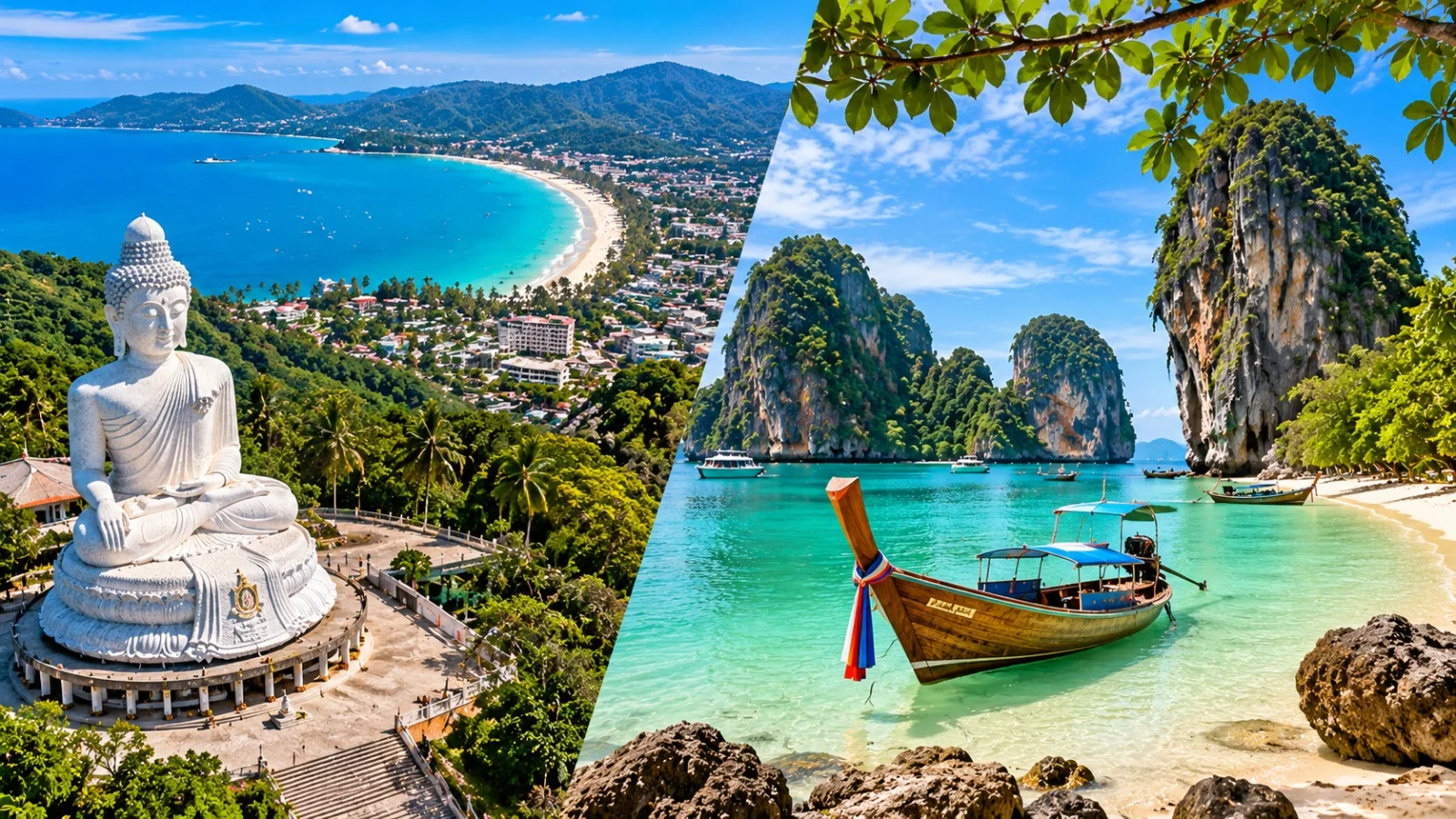 2N Phuket + 2N Krabi (with flight)