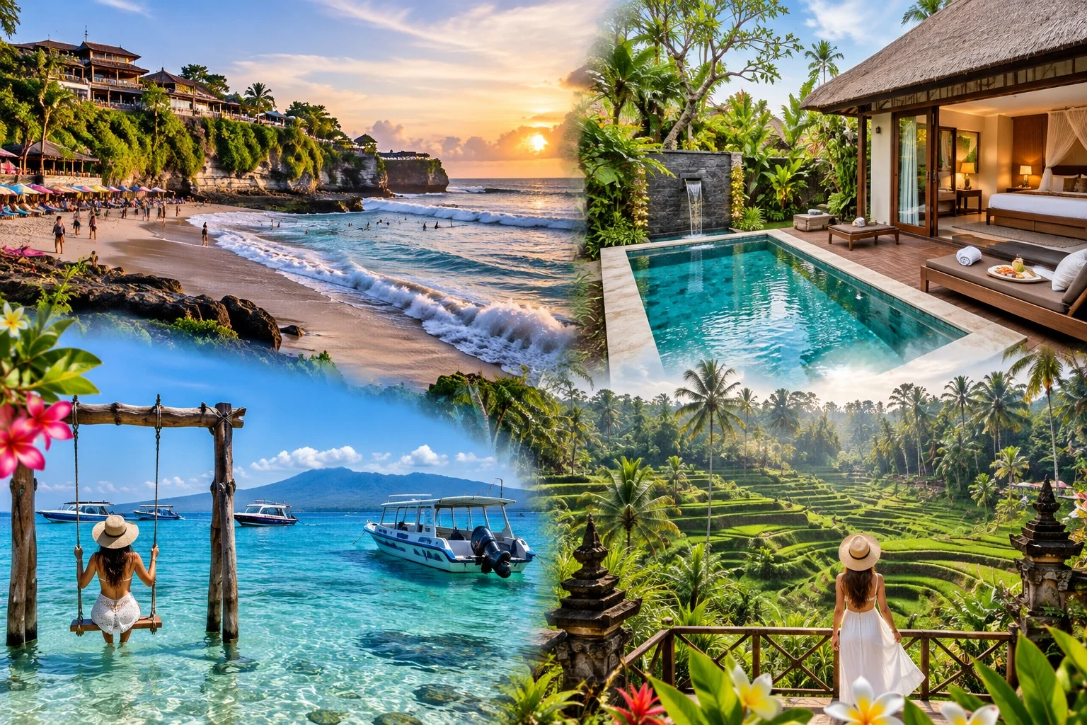 3N Kuta + 3N Ubud PVT Pool + 1N Gili (3 ★ Hotel )