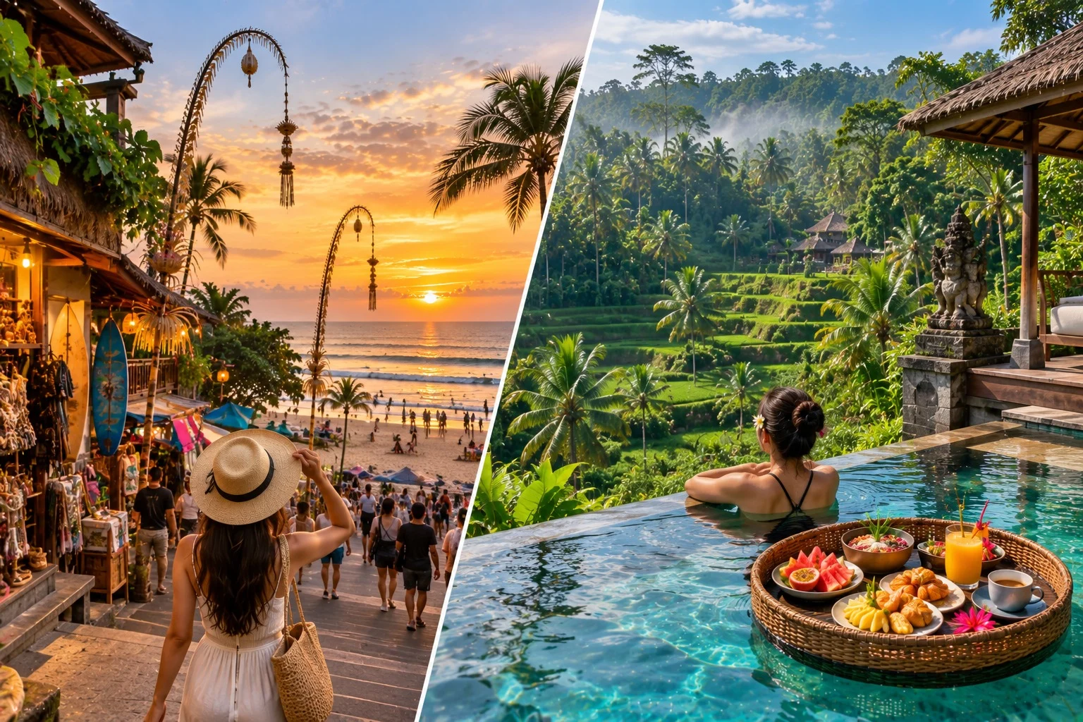 3N Kuta + 3N Ubud (4 ★ Hotel )