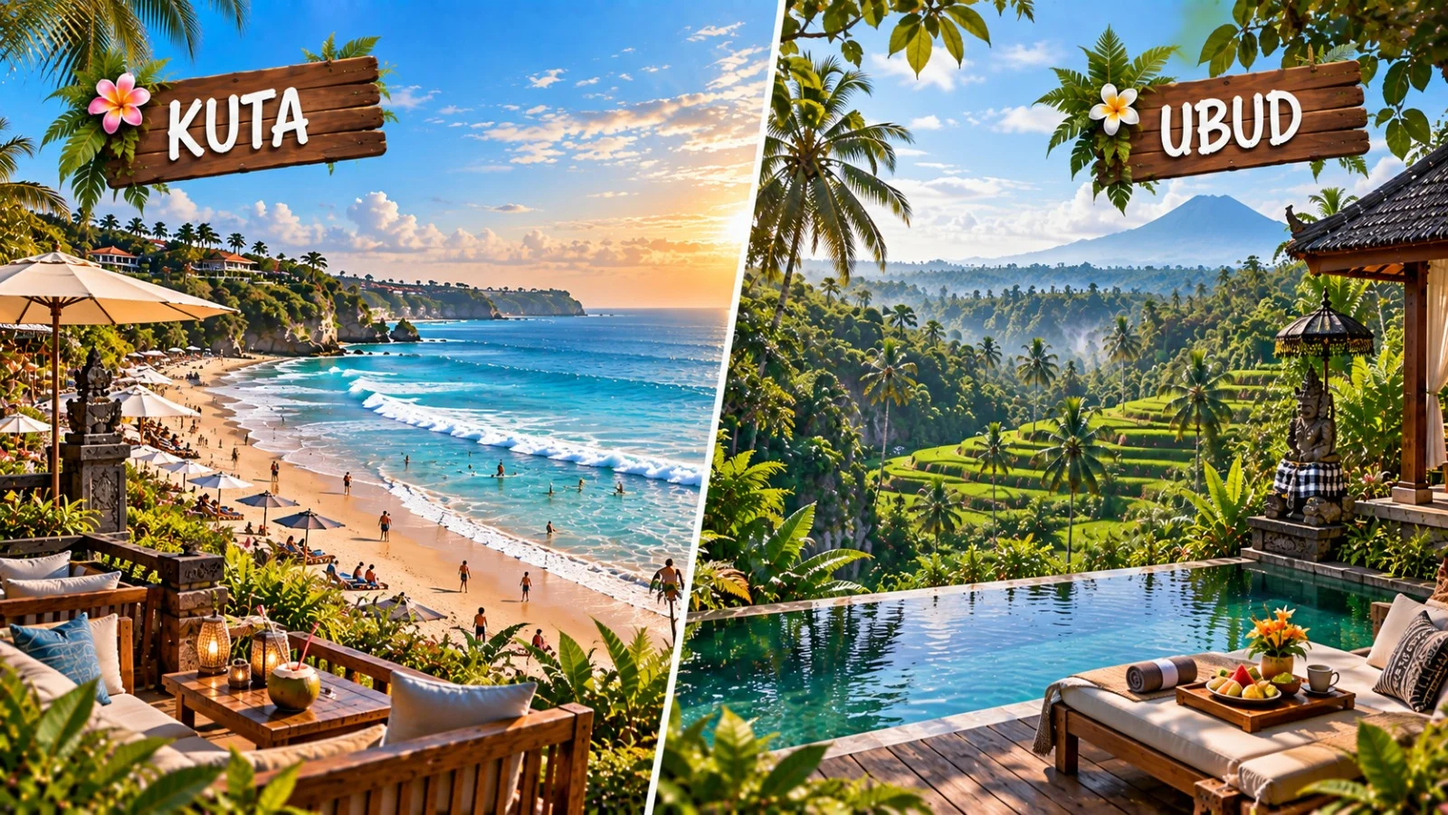 3N Kuta + 2N Ubud